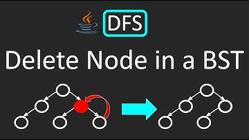 LeetCode - 450. Delete Node in a BST | DFS | Java