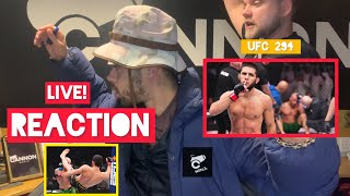 REACTION: UFC 294 MAKHACHEV VS VOLKANOVSKI | CANNON WORLD