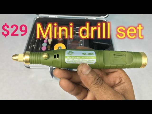 Mini Electric Drill Grinder Grinding Set Polishing Drilling Cutting Rotary Tool 
