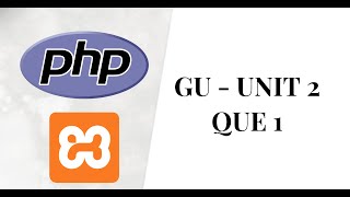 GU UNIT 2 - QUE 1