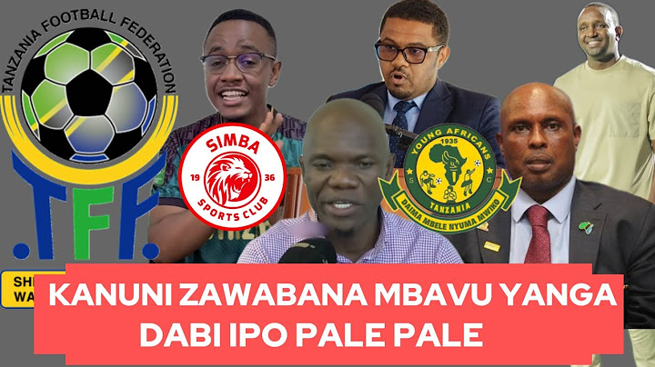 KANUNI ZAWAWEKA PABAYA YANGA// WATAKE WASITAKE DABI IPO PALE PALE// NA LIGI ITAENDELEA