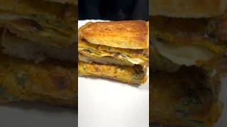 Cheese Bread Omelette Asmr shorts food asmr cooking egg eggomelette omelette eggrecipe eggs