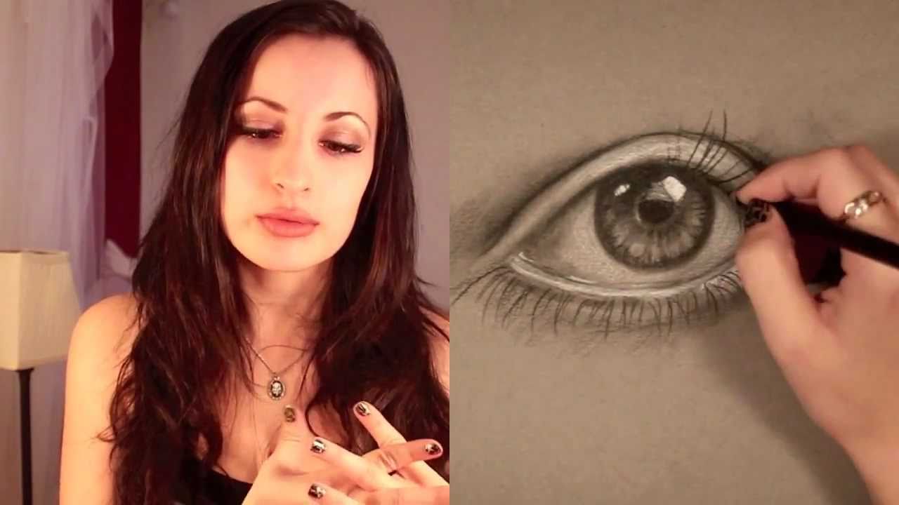Drawing a realistic eye & some rambles