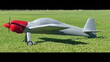 3d-printed SU-29 1100mm maiden flight