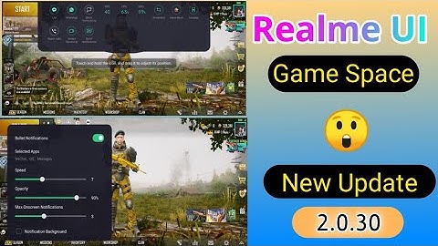 Realme UI New Game Space 2.0.30 - New Dashboard & Features 😯 | Realme UI Game Space New Update 🔥