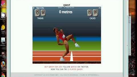 Gameplay: QWOP
