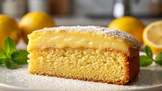 Italian Lemon Custard Cake | Lemon cake recipe