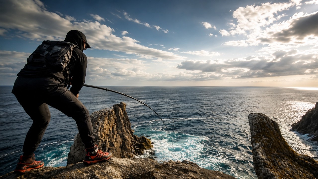 EXPLORANDO y PESCANDO en las ISLAS SISARGAS (Costa da Morte, Galicia)