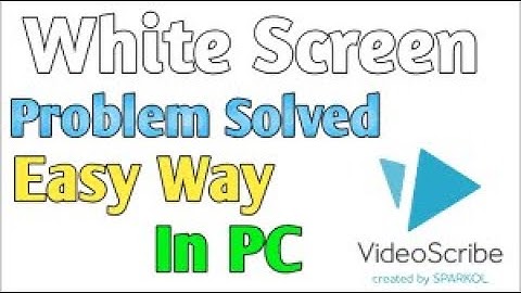 [Solved]videoscribe blank screen problem 2021 | VideoScribe White screen error