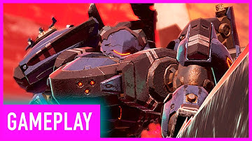 Daemon X Machina - Airborne Combat Gameplay