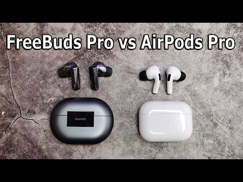 7 HOURS OF BLISS 🔥 HUAWEI FREEBUDS PRO VS AIRPODS PRO WIRELESS HEADPHONES