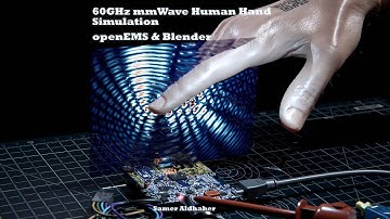 Human Hand Interaction with 60GHz Electromagnetic waves