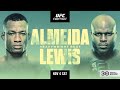 UFC São Paulo Almeida vs Lewis Quick Thoughts and Quick Picks