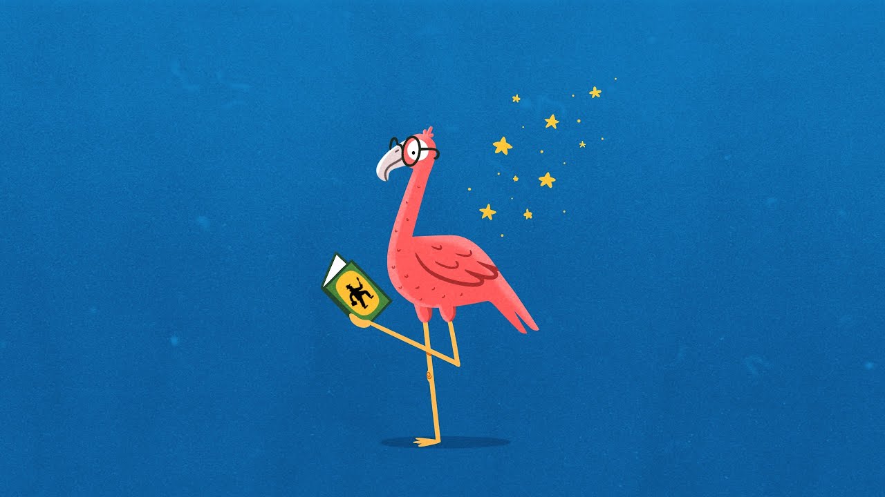 PASAKA 🦩 Flamingas Knygyne 📚 ir Paukščių Tako Istorija ✨