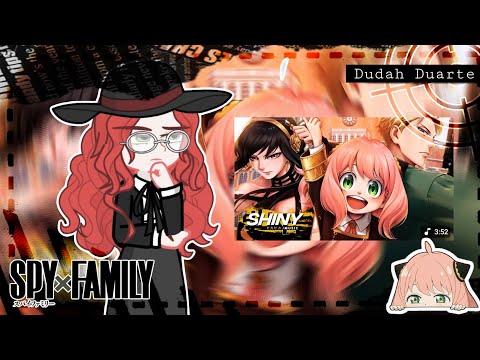 [🔫] W.I.S.E. react ao rap Por minha família (Spy×Family) // Shiny // Gacha Life 2 [🔫]