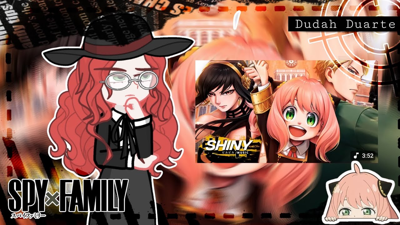 [🔫] W.I.S.E. react ao rap Por minha família (Spy×Family) // Shiny // Gacha Life 2 [🔫]