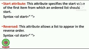 Using list,images and links ordered list,unordered list type attributes Class 7 Computer Holy heart