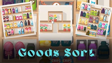 "Goods Sort" Game | Gameplay video | Triple match puzzle game | Mind Game | @Gamebuzzu123
