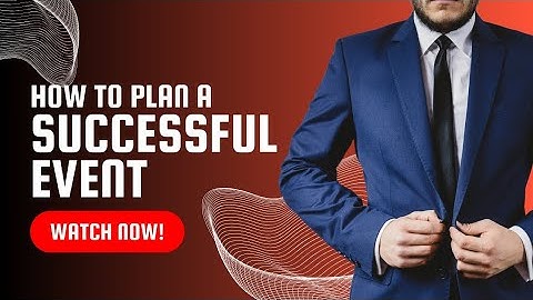 Event Planning 101: The Ultimate Guide to a Successful Event!