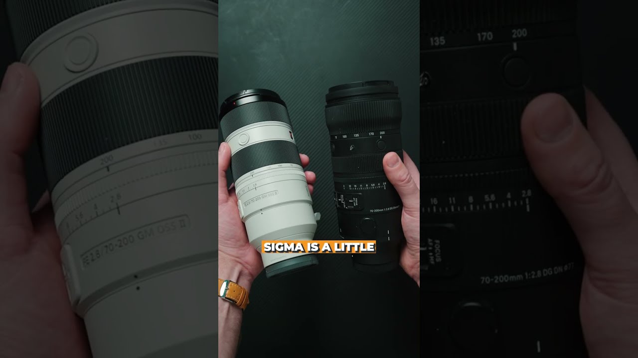 SONY Vs SIGMA 70 200 Edition 