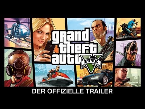 GTA Grand Theft Auto 5: Der offizielle Trailer