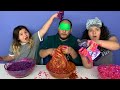 IZZY & MARY CHEATED!!! Blindfolded Slime Challenge!