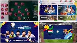 STS Copa America 2021 Special Theme V5.4.1 Patch Of PES 2021 Mobile By Stranger Shafiul