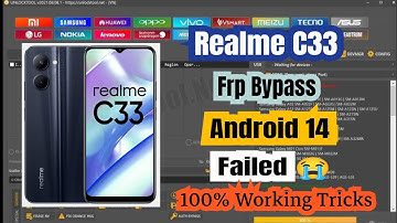 Realme C33 (RMX3624) Frp Bypass Failed Ho Rha he Unlock Tool 100% Working Only One Click 
