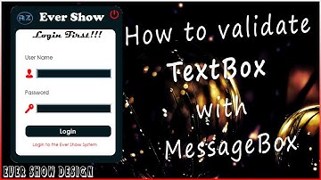 How to validate TextBox with MessageBox in C#
