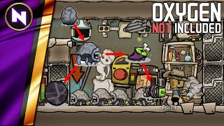 Automating BREEDING, FEEDING, KILLING \& EATING Hatches | Oxygen Not Included Tutorial\/Guide\/How-to