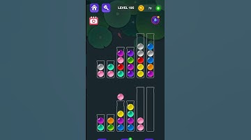 Ball Sort Master Game Level - 195 Without Boosters | Puzzle Game | #entertainment #puzzle #games