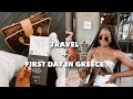 TRAVEL WITH ME + first day in Greece