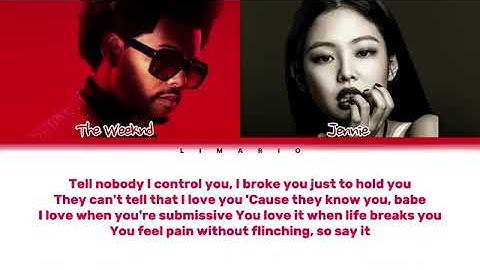 NEW SNIPPET The weeknd , Black-pink Jennie 