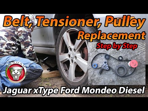 Jaguar X Type or Ford Mondeo tdci Auxiliary Belt Tensioner Jaguar X Type or Ford Mondeo tdci Auxiliary Belt Tensioner