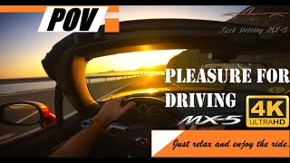 [NO MUSIC] Miata mx5 POV: Jinba-Ittai, The Pleasure for Driving #MX5 #Miata #POV / @Justdrivingmx5