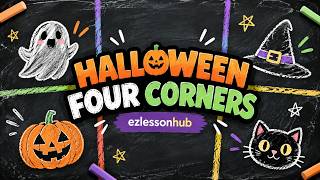 Halloween Four Corners Game 🎃 | Brain Break for Kids | ESL Classroom Game screenshot 5
