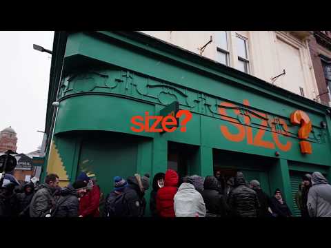 size? Exclusive Liverpool in-store launch