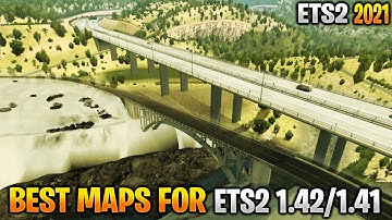 COMPILATION OF BEST ETS2 2021 MAP MODS for 1.42 & 1.41 | ETS 2 Mods