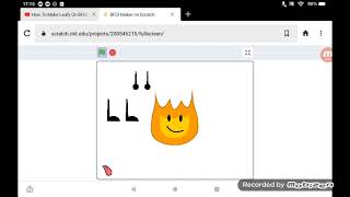 How To Make Firey From Bfdi On Bfdi Maker On Scratch