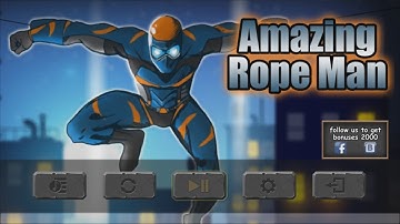 NOOB vs PRO vs HACKER In Rope Man Run With Oggy And Jack  Rock The Gamer |