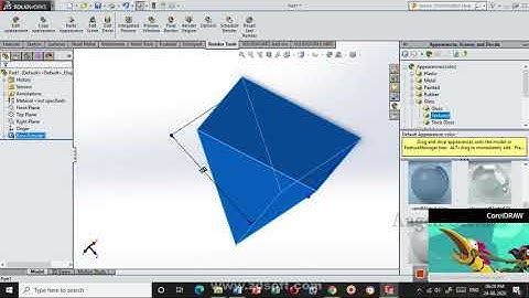 Triangular Prism On SoildWorks