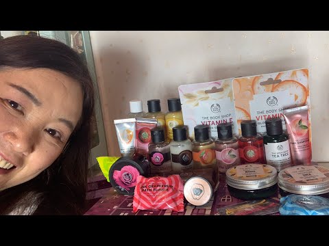 【ASMR】日本初登場！THE BODY SHOP アドベントカレンダー2021 JOYまとめ❣️タッピングしながら一挙開封✌️お得でかわいくて最強?advent carender