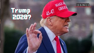 Might Trump Change The Law To Run Again In 2028? We Asked An Expert