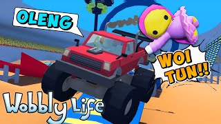 MOMON & ATUN BARBAR NAIK MOBIL MEMATIKAN di WOBBLY LIFE ft @BANGJBLOX