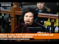 Miriam berates LRA Admin Diaz