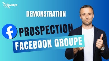 How to Find Clients in a Facebook Group | Novalya Demonstration