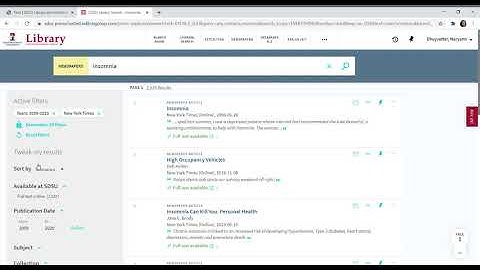 Using the SDSU Library to Find Academic Sources