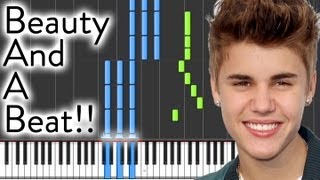 Miniatura del video "Justin Bieber - Beauty And A Beat - PIANO!"