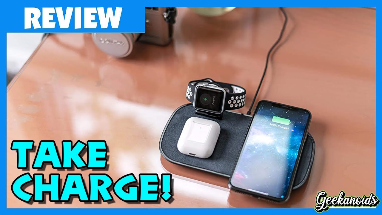 mophie 3 in 1 Wireless Charging Pad Review