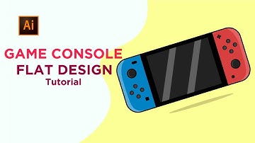 Adobe Illustrator Logo design / Illustration |Video Game Console Tutorial